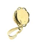 Image 5 of Vintage gold pendant with garnet