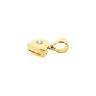 Image 8 of Gold Pendant with Diamond; 0.05 ct.