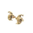 Image 3 of Gold Disney stud earrings; Donald Duck