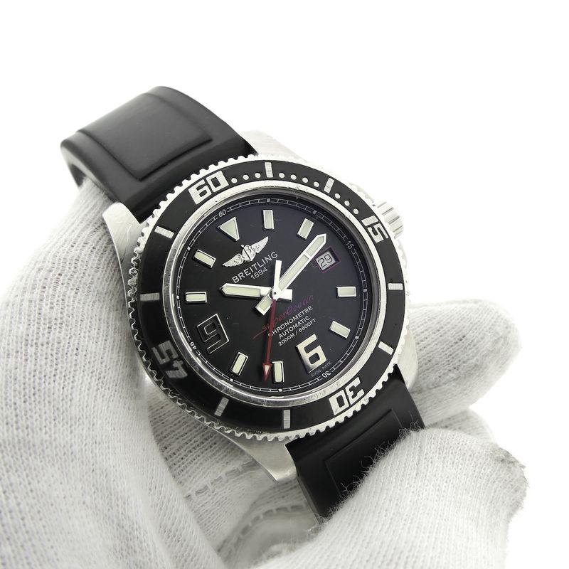 Image 8 of Breitling SuperOcean 44 A17391; Automatic men's diving watch