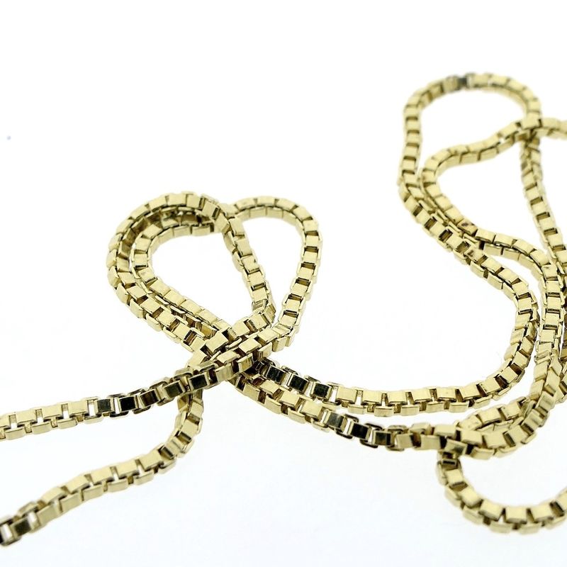 Image 5 of Golden Venetian link chain | 50 cm