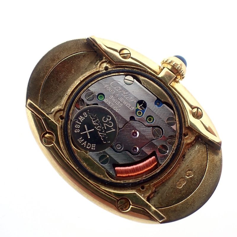 Image 10 of Cartier Baignoire 1954; 18k. gold ladies watch