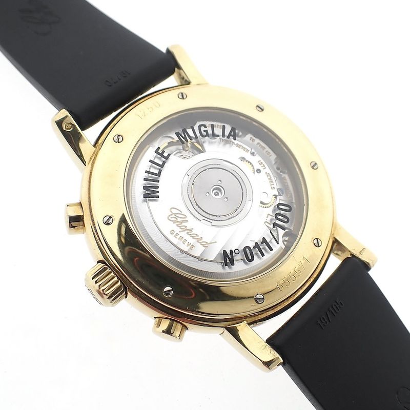 Image 2 of Chopard Mille Miglia Limited Edition; 18k gold chronograph watch