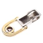 Image 5 of Two-tone gold pendant with diamond; 0.24 ct.