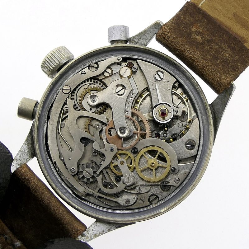 Image 19 of Hanhart Chrono Flyback; WW2 Luftwaffe Flieger Uhr