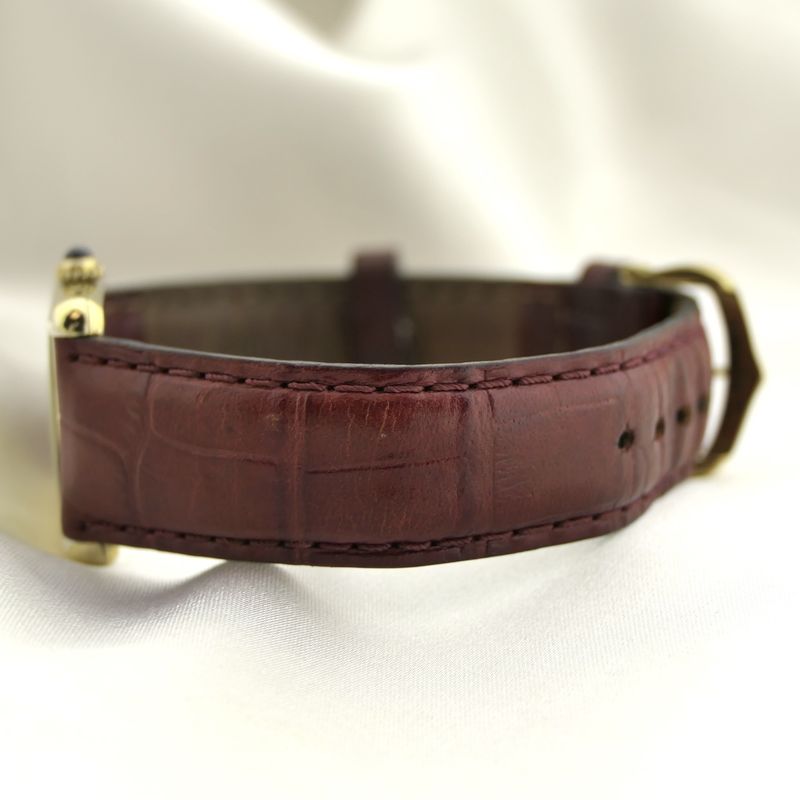 Image 14 of Cartier Tank 'Vermeil' 590005; Unisex horloge