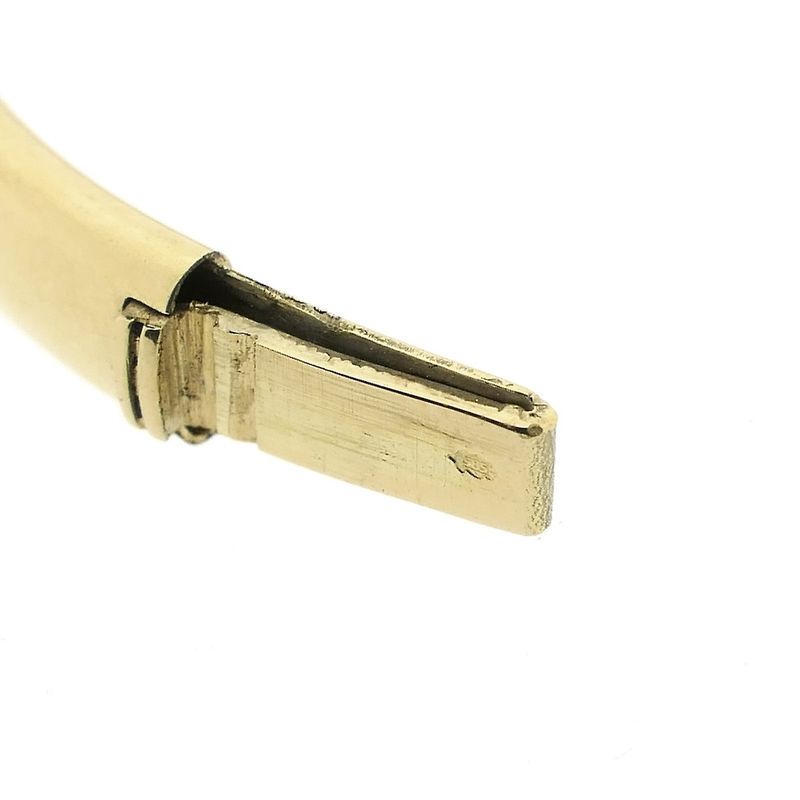 Image 8 of Gold slave bracelet | Ø 60.5 mm