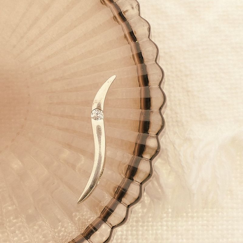 Image 8 of Silver pendant with zirconia