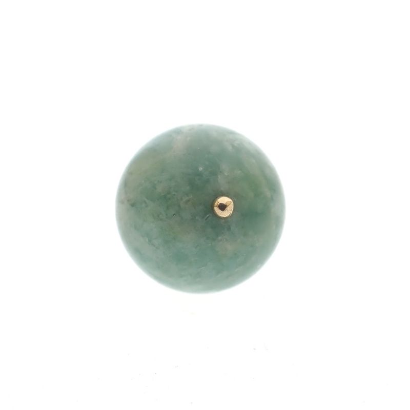 Image 5 of Golden ball pendant with jade
