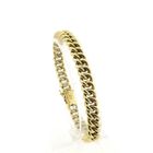 Image 1 of Gold gourmet link bracelet