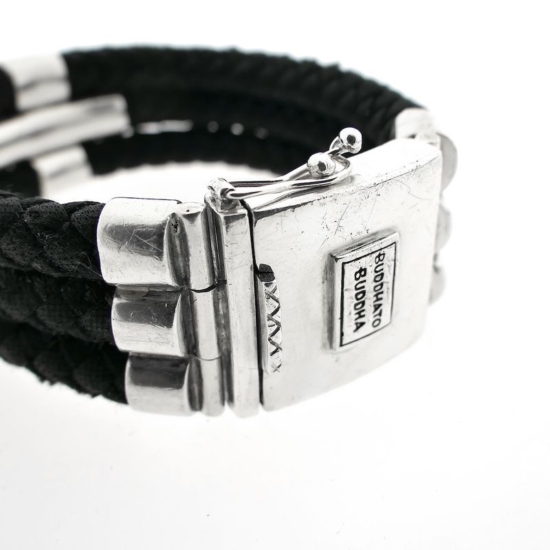 Image 7 of Silver Buddha to Buddha bracelet | 21 cm