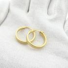 Image 11 of Gold earrings | Ø 18.0 mm