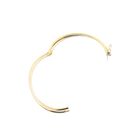 Image 8 of Two-tone gold slave bracelet; Size M/L