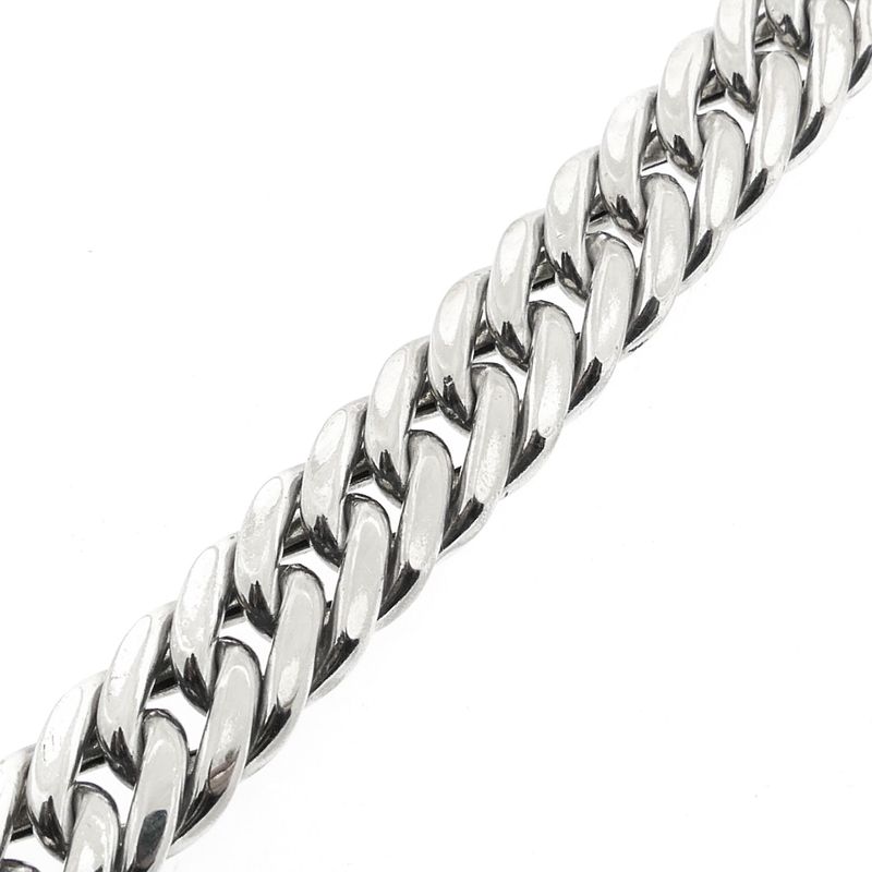 Image 7 of Solid Silver Gourmet Link Bracelet