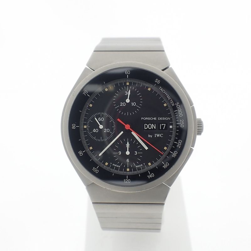 Image 1 of IWC Porsche Design Chronograph; Titanium men's watch