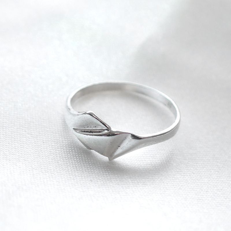 Image 8 of Silver ring with fantasy design