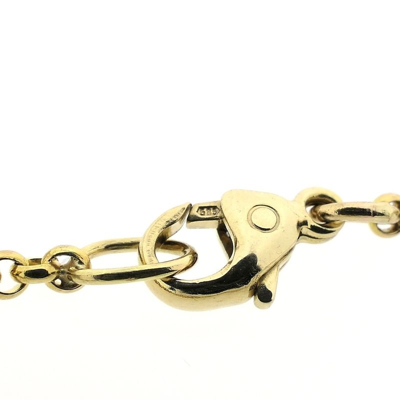 Image 7 of Gold S-link chain.