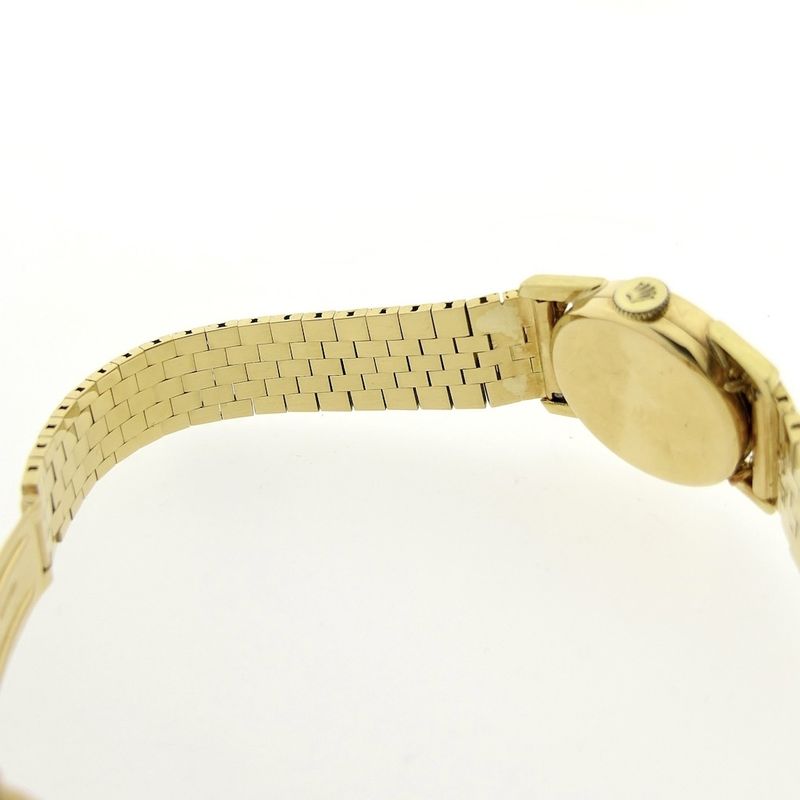 Image 28 of Rolex Precision 18k; Vintage gold ladies' watch