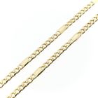 Image 7 of Gold closed Figaro link chain