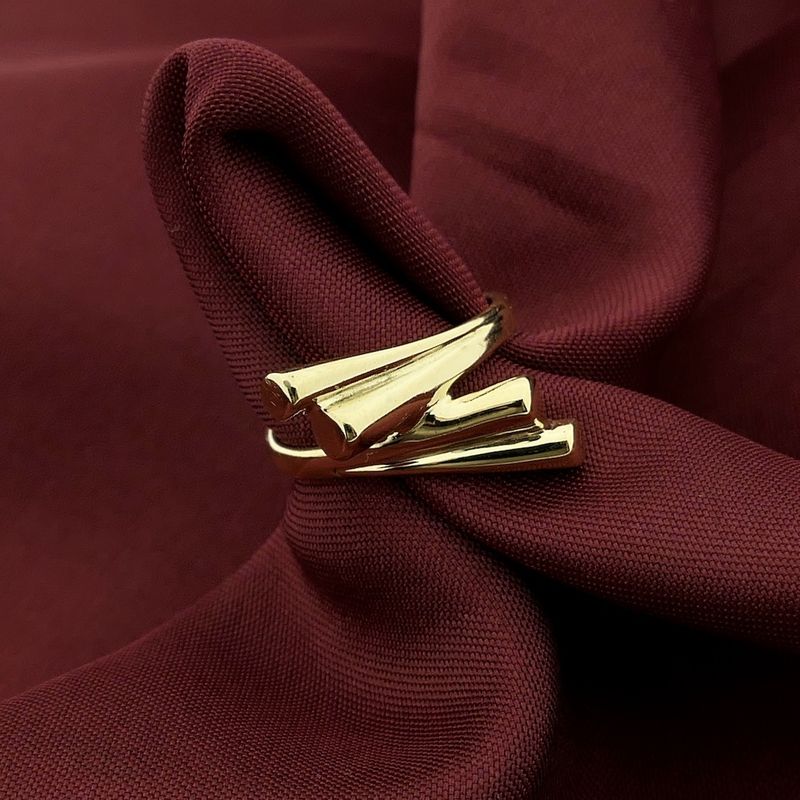 Image 7 of Golden artistic ring