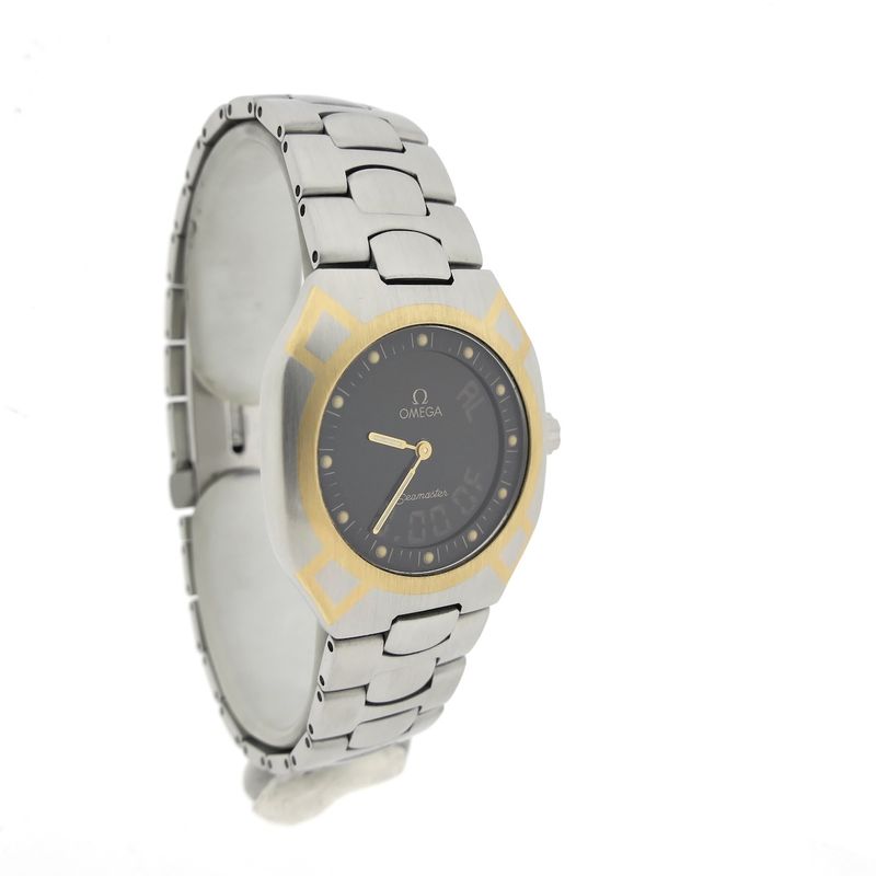 Image 3 of Omega Seamaster Polaris Multifunction 2540.50.00; Vintage analog/digital watch