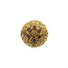 Image 1 of 22 carat gold oriental pendant/brooch with ruby