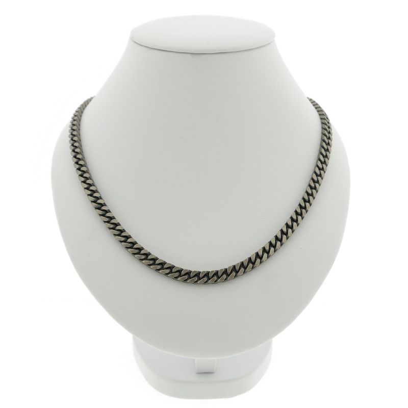 Image 1 of Silver robust gourmet link chain