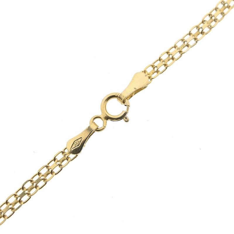 Image 4 of Gold fantasy link bracelet | 18.5 cm