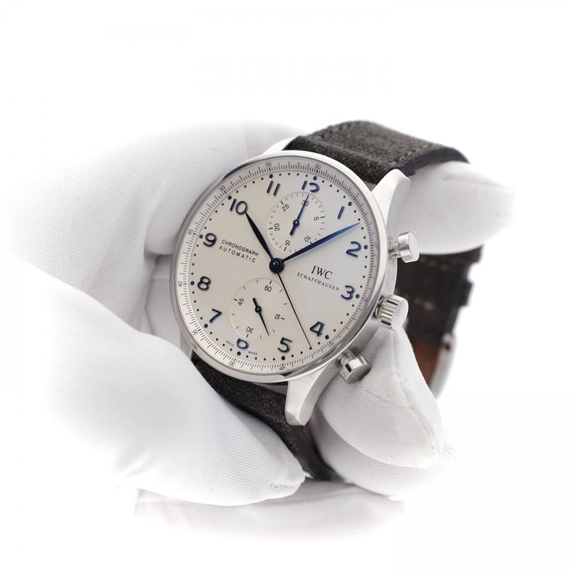 Image 5 of IWC Portuguese Chronograph IW371446; Automatic Men's Watch