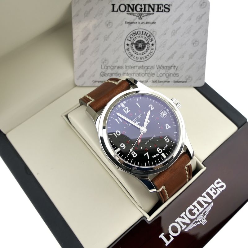 Image 11 of Longines Heritage Avigation GMT L2.831.4; Automatic men's watch