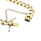 Image 4 of Solid Gold Gourmet Link Bracelet