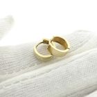 Image 9 of Gold subtle earrings | Ø 10.0 mm