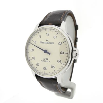 Image 2 of Meistersinger No. 03 Automatik; Automatic men's watch