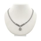 Image 1 of White gold necklace with diamonds 1.06 ct. | 43 mm