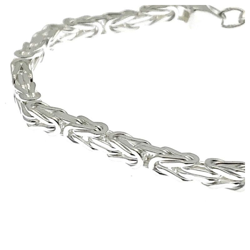 Image 2 of Silver king bracelet | 21.5 cm
