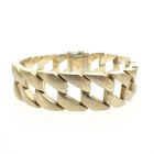 Image 1 of Exclusive gold gourmet link bracelet | 21 cm