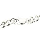Image 5 of Silver robust gourmet link chain | 50 cm