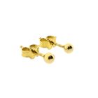 Image 9 of 18 Krt. Vintage Gold Stud Earrings