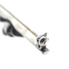 Image 6 of Silver brooch of a rose