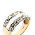 Image 5 of Gold ring with diamonds; 1.20 ct.