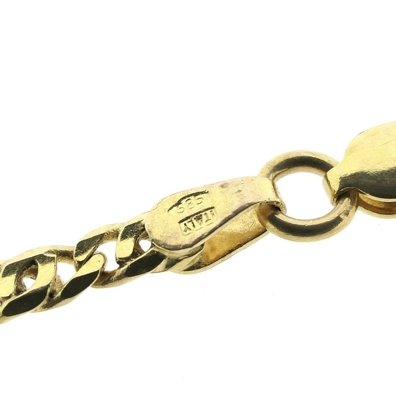 Image 5 of Gold navy link chain | 55.5 cm