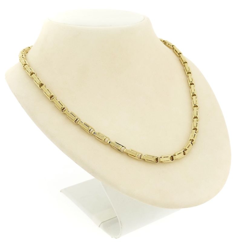 Image 3 of Golden fantasy link chain | 61.5 cm