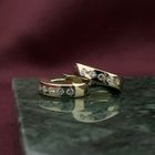 Image 2 of Gold earrings; Ø 14.3 mm