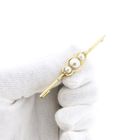 Image 10 of Vintage Gold Brooch with Cultured Pearls