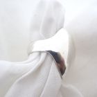 Image 4 of Silver ring with oval design