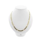 Image 1 of Gold Figaro link chain | 50 cm