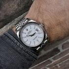 Image 22 of Rolex Datejust 41mm 'White Stick Dial' 126300; Automatic men's watch