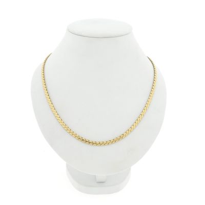 Gold S-link chain; 45 cm Image 1 of Gold S-link chain; 45 cm