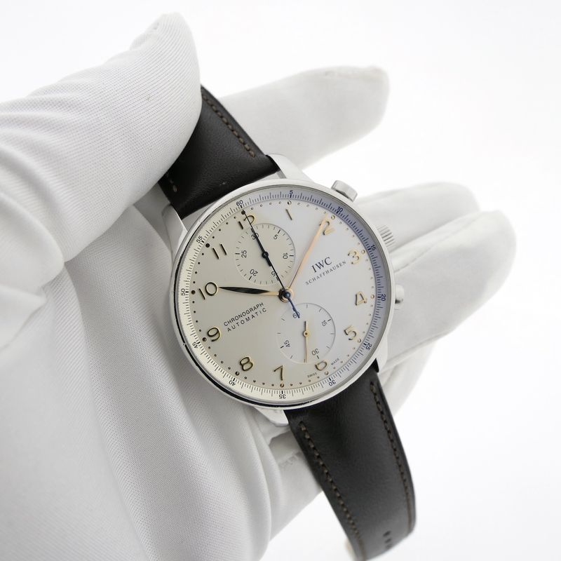 Image 6 of IWC Portuguese Chronograph IW371401; Automatic men's watch