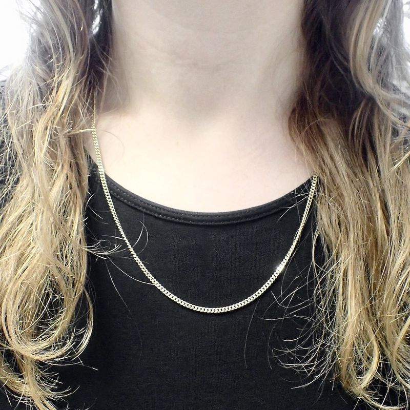 Image 8 of 8 carat gourmet link chain